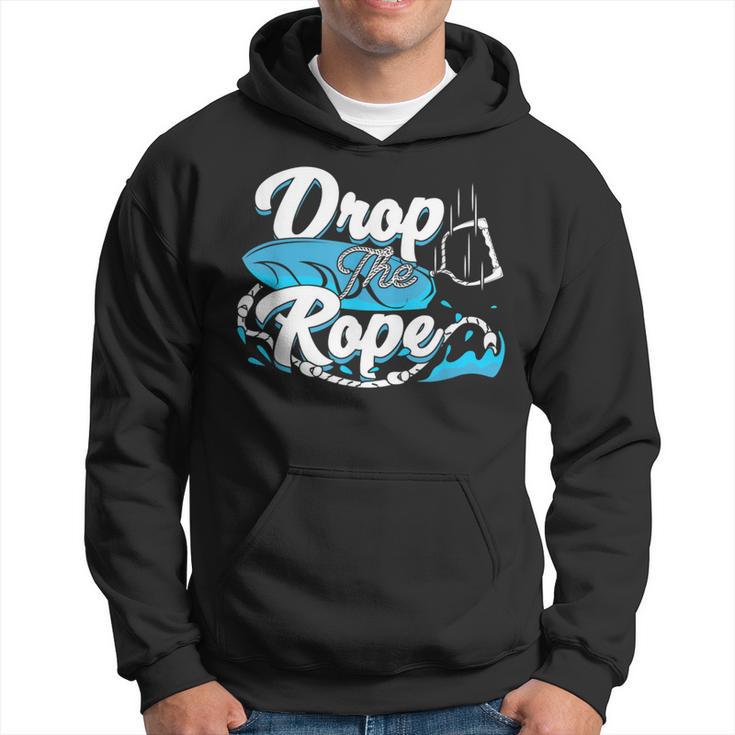 Wakesurf Wake Surf Drop The Rope Wakesurfing Hoodie