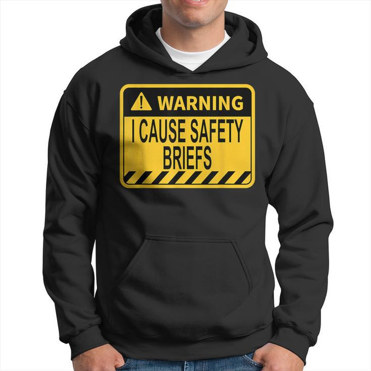 Warning I Cause Safety Briefs Ems Fire Military Hoodie