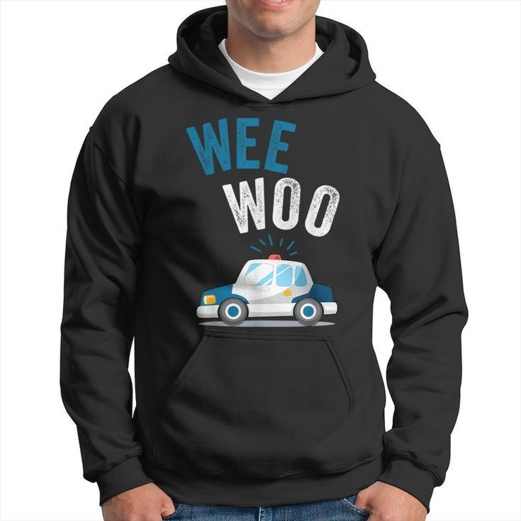 Wee Woo Police Car Cute Hoodie