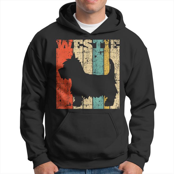 West Highland Terrier Westie Retro Vintage Hoodie