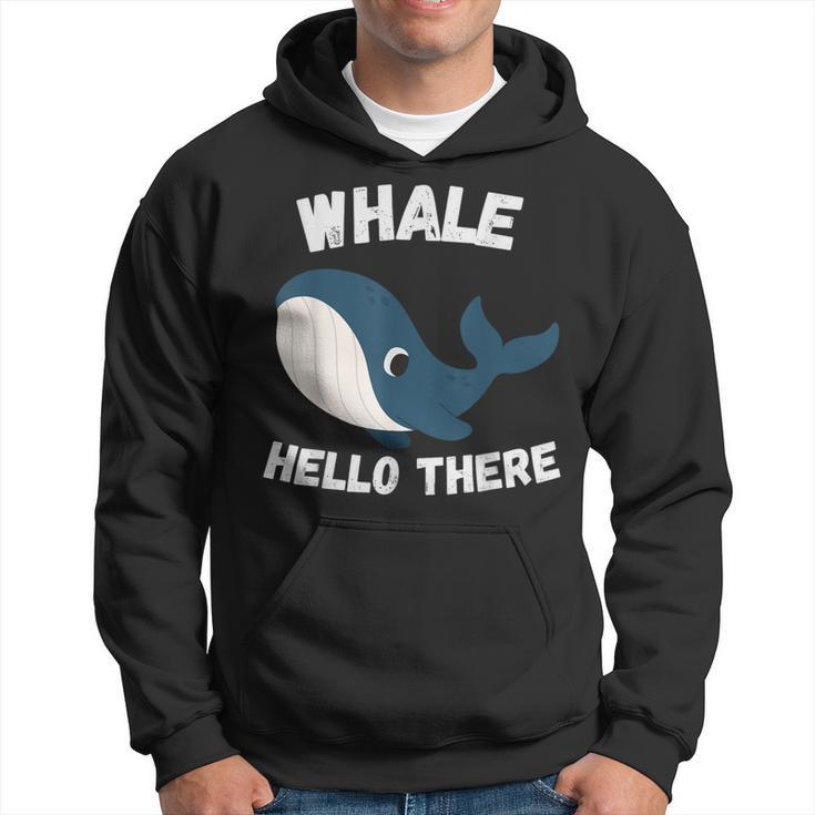 Whale Hello There Whale Colleagues Hello Hoodie