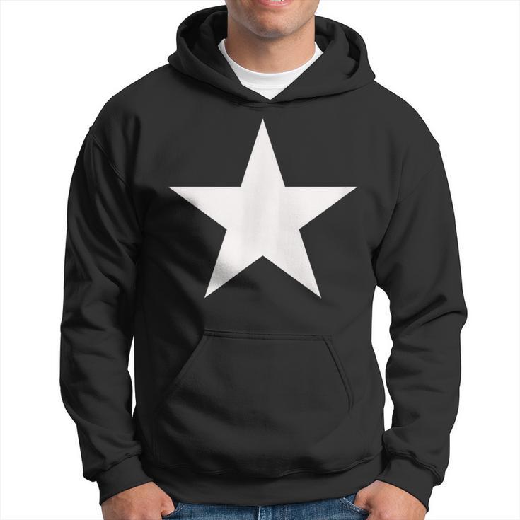 White Snow Star On Multiple Colors Hoodie