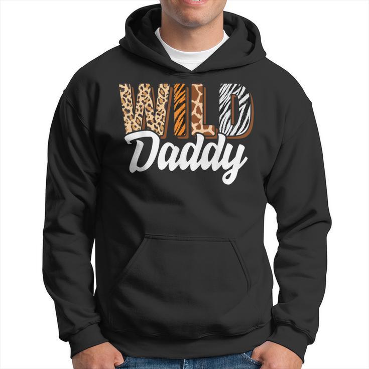 Wild Daddy Zoo Born Two Be Wild B-Day Safari Jungle Animal Hoodie