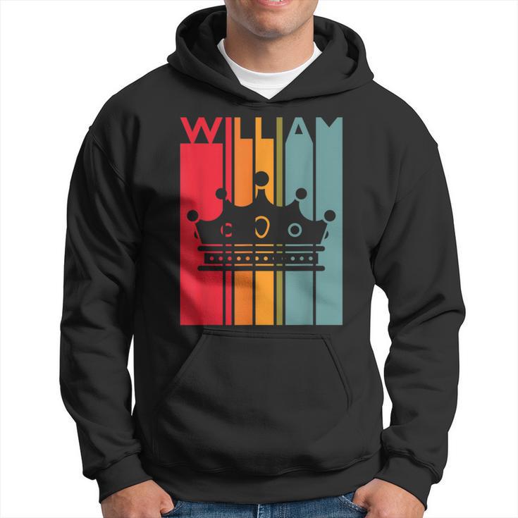 William Idea For Boys First Name Vintage William Hoodie