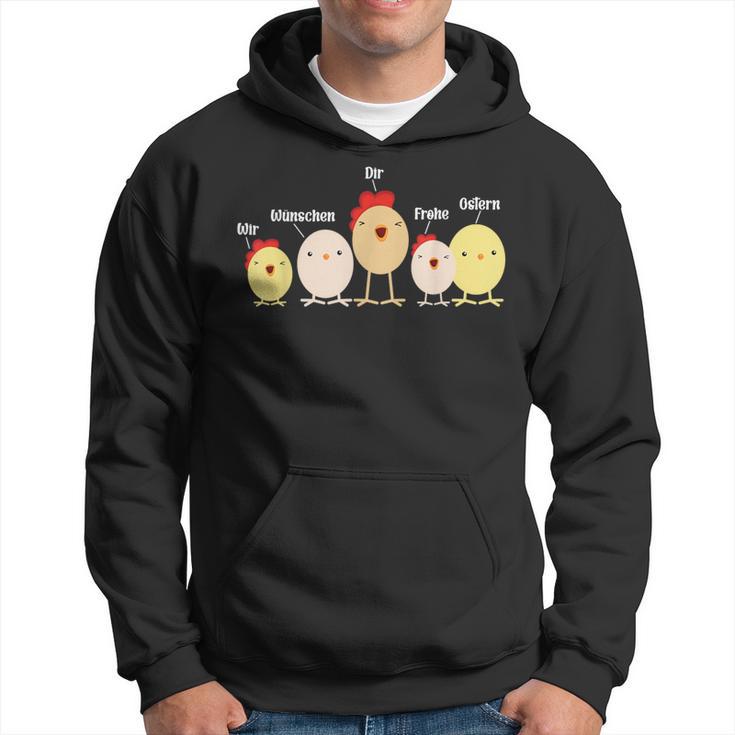 Wir Wünschen Dir Frohe Oster Hoodie