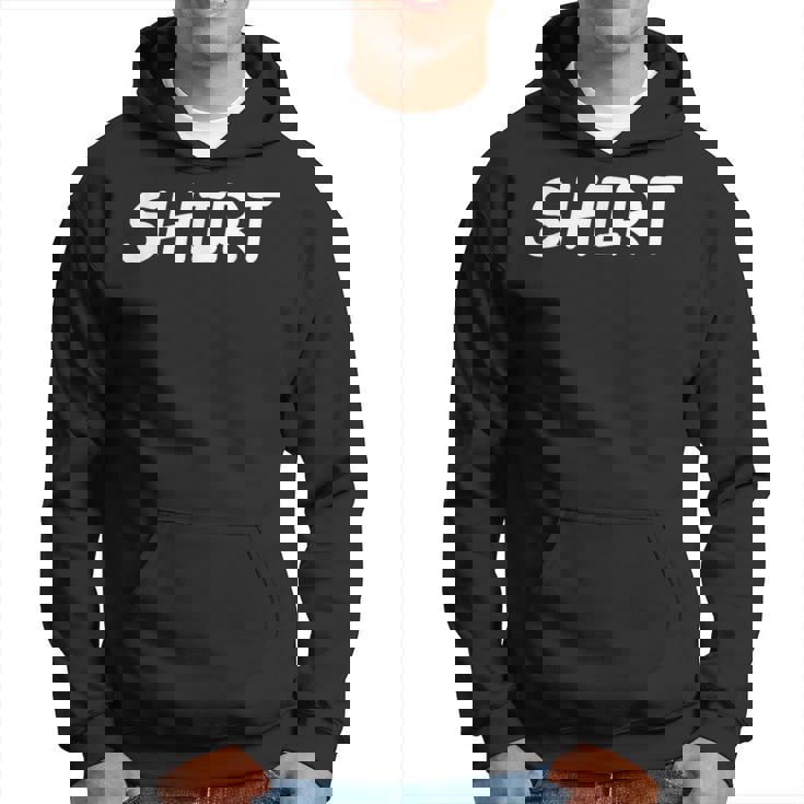 With The Word On It Message Hoodie