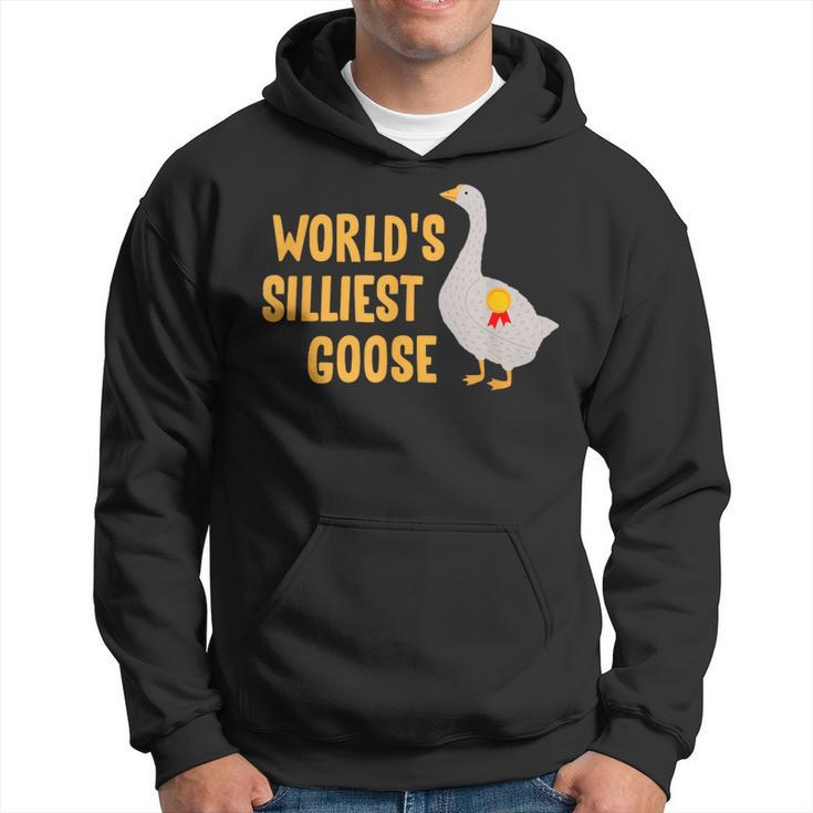World's Silliest Goose Hoodie