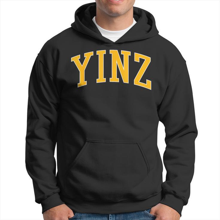 Yinz Retro Yinzer Pittsburgh Vintage Hoodie