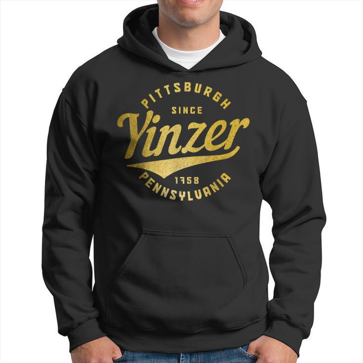 Yinzer Pittsburgh Pennsylvania Vintage Pa Pride Yinz Hoodie