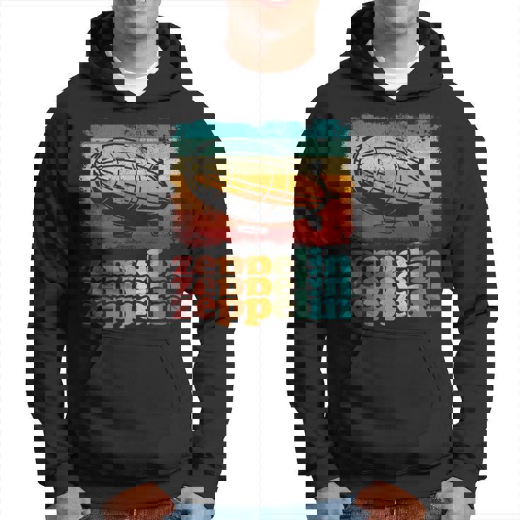 Zeppelin Dirigible Dirigible Retrointage Zeppelin Lover Sudadera