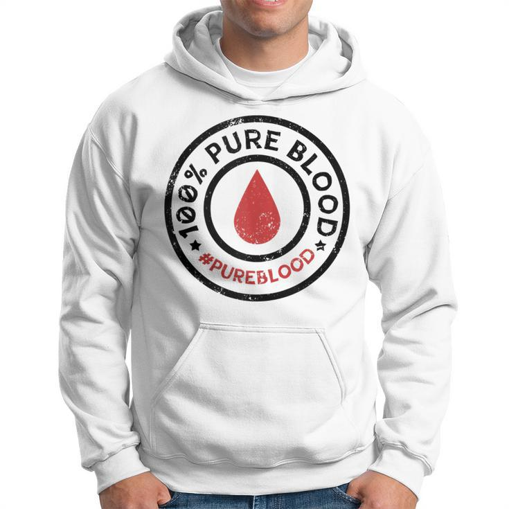 100 Pure Blood Pureblood Movement Hoodie