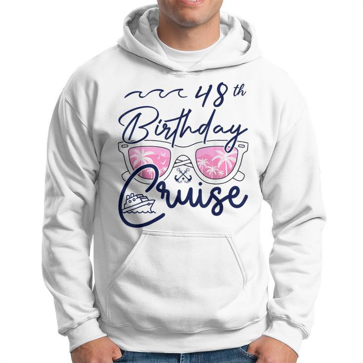 48Th Birthday Cruise Squad 2024 Matching Party Family Hoodie