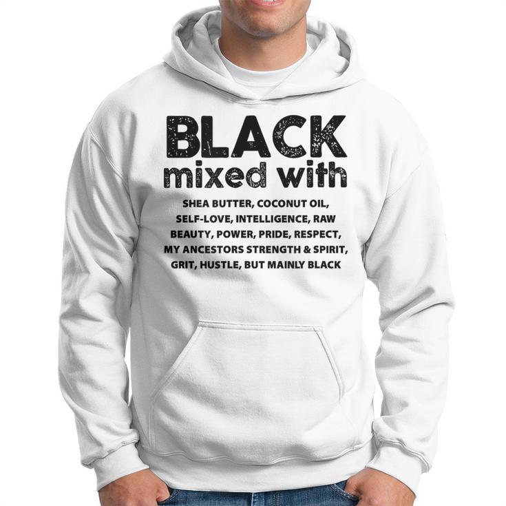 African American Black Mixed With Shea Melanin Hoodie