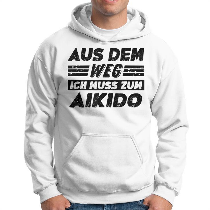 Aikido Hobby Lustiger Aikido Spruch Kapuzenpullover