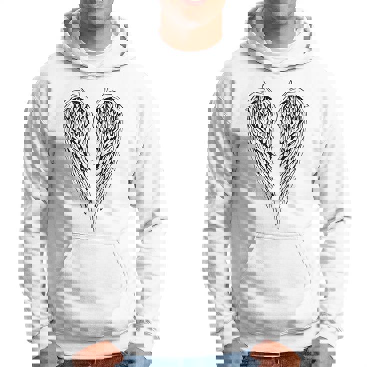 Alas De Ángel En La Parte Trasera Sin Mangas Sudadera