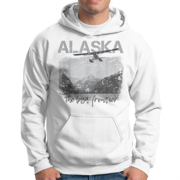 Alaska The Last Frontier With Float Plane Hoodie