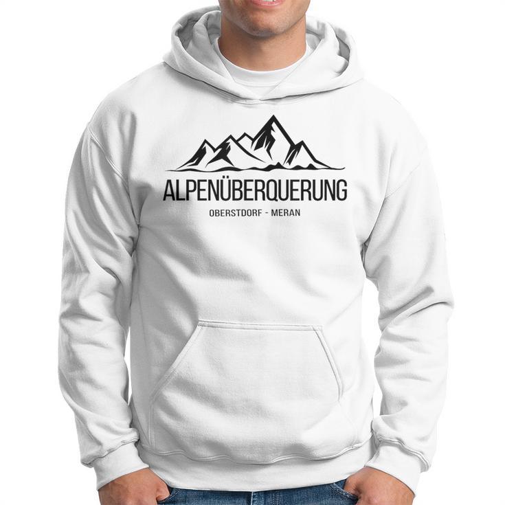 Alpenüberquung Oberstdorf Meran E5 Idea Hoodie