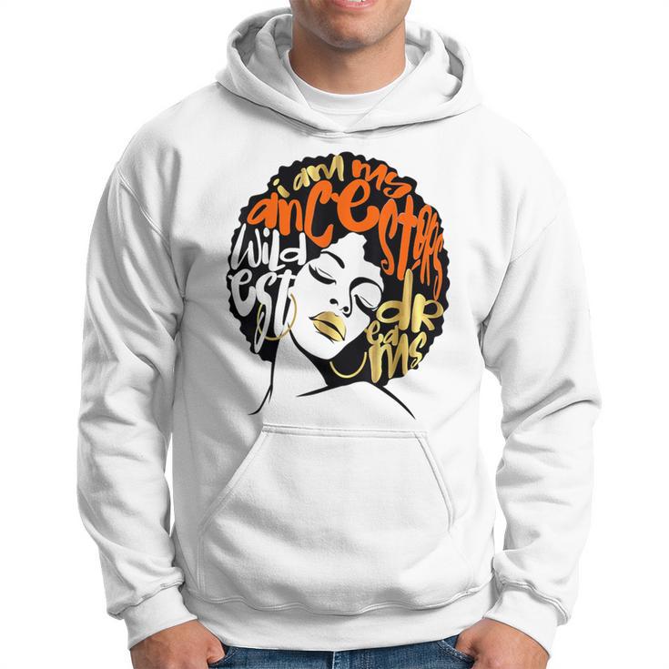 Ancestors Wildest Dreams Afro Orange Hoodie