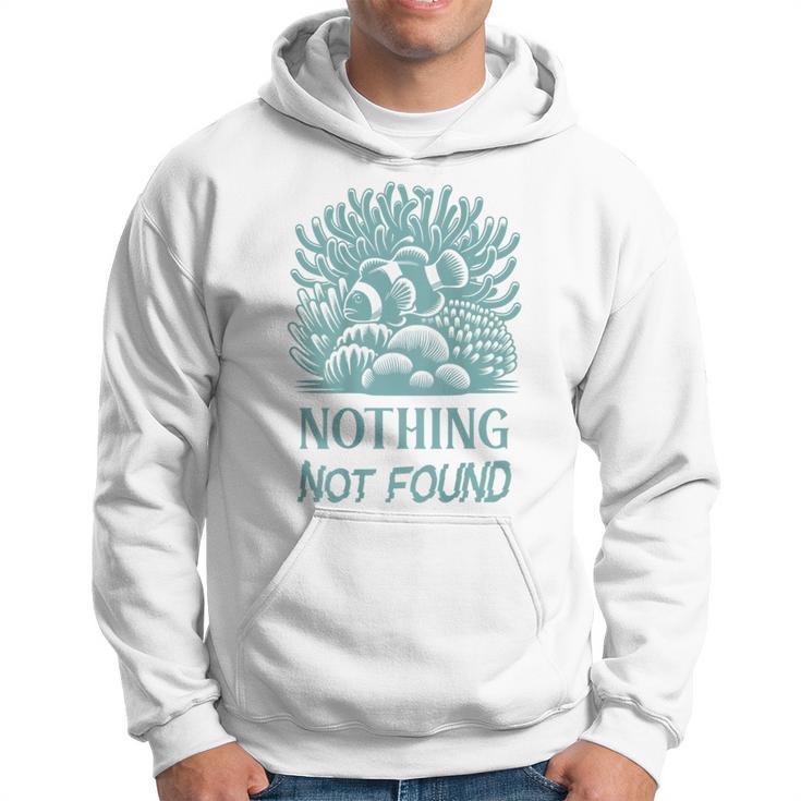 Anemonen Fisch Mit Spruch Auf Dem Rücken Hoodie