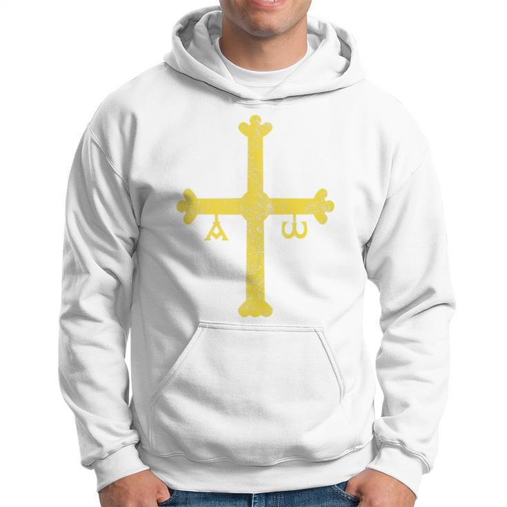 Sudadera Con Bandera De España Y Coordenadas GPS De Oviedo - Diseño Patriótico, Algodón, Talla Única, Ideal Para Regalo