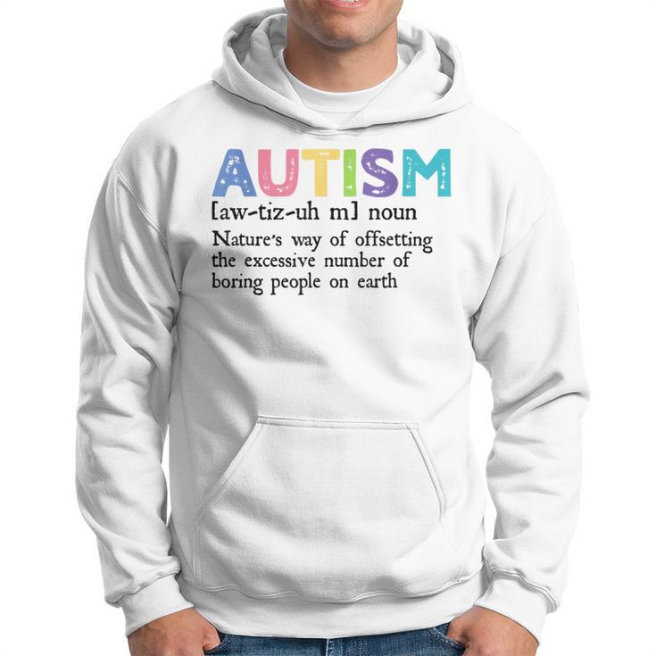 Autism Definition Autism Awareness Acceptance Hoodie