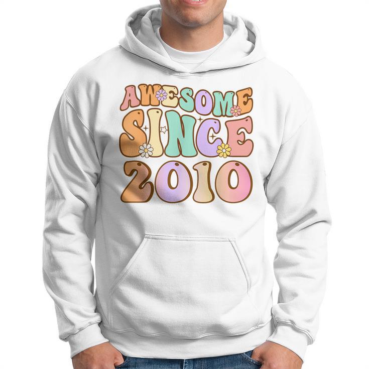 Awesome Since 2010 14 Year Old 14Th Birthday For Girls Hoodie