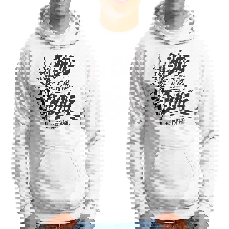 Bad To The Bone Retro Skeleton Orthopedic Surgeon Rn Squad Hoodie