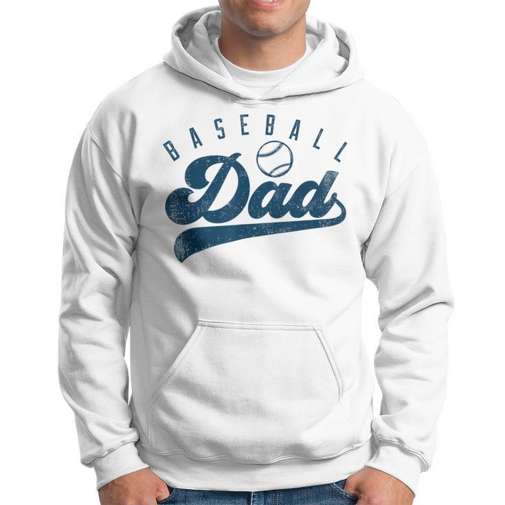 Baseball Dad Daddy Father's Day Hoodie