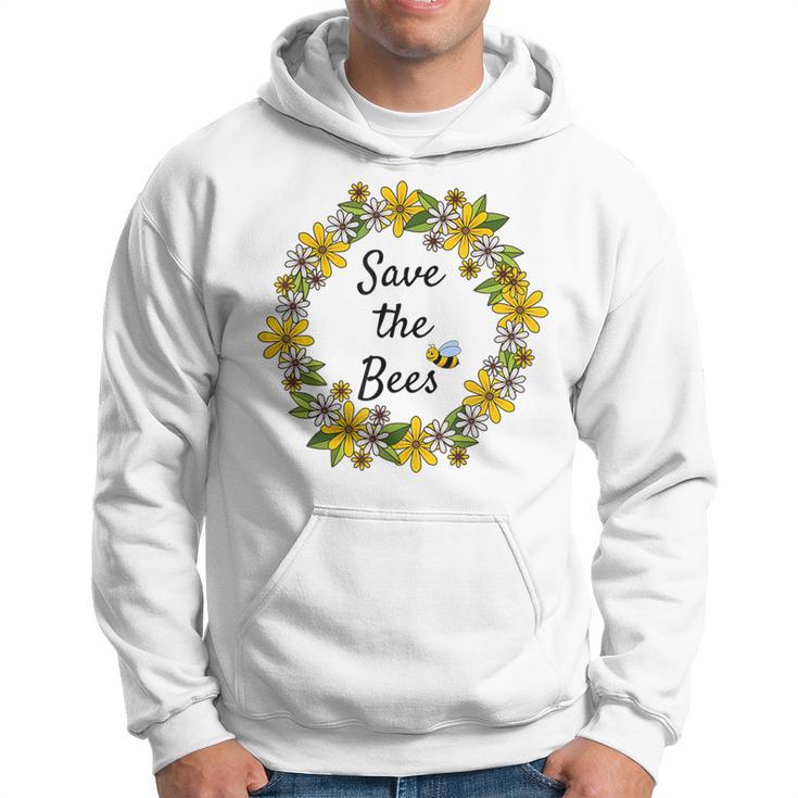 Beautiful Save The Bees T -Bee Awareness Hoodie