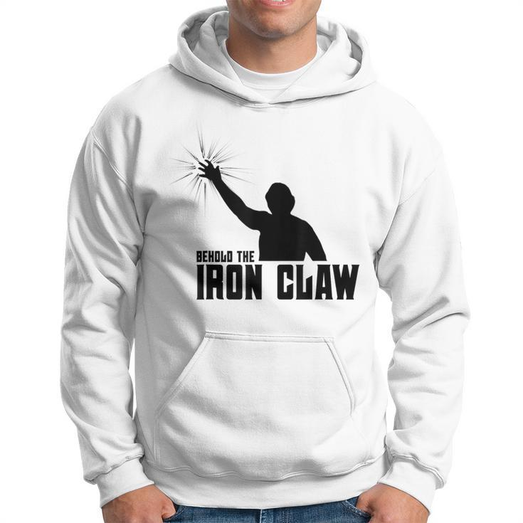 Behold The Iron Claw Famous Pro Wrestling Move Hoodie