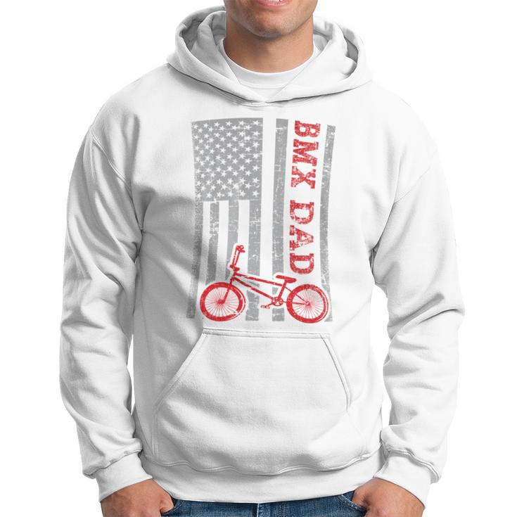 Bmx Dad Patriot Freestyle Bike Father's Day Usa Hoodie