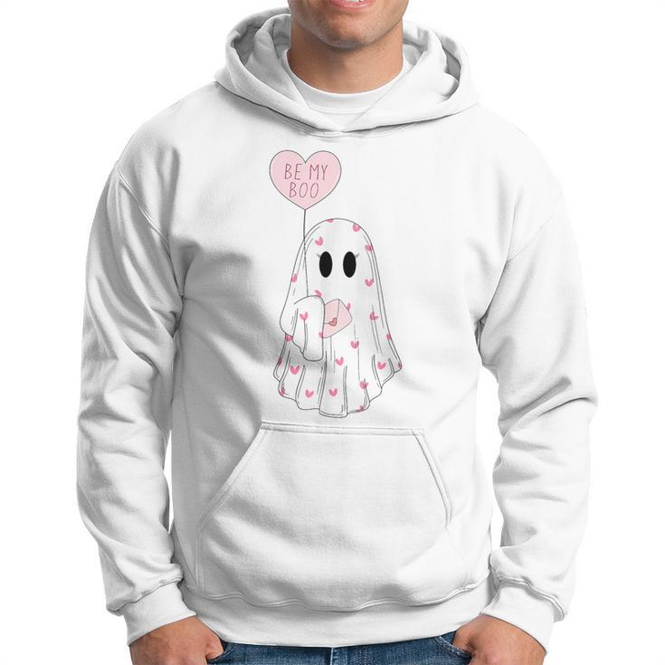 Be My Boo Ghost Valentines Day Hoodie