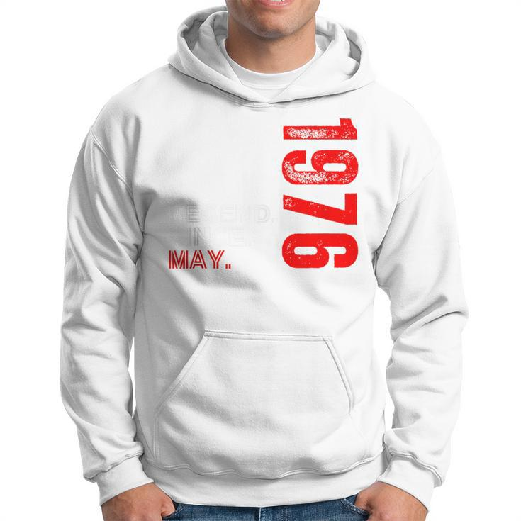 Born In May 1976 Vintage Birthday Legend Since May 1976 Hoodie