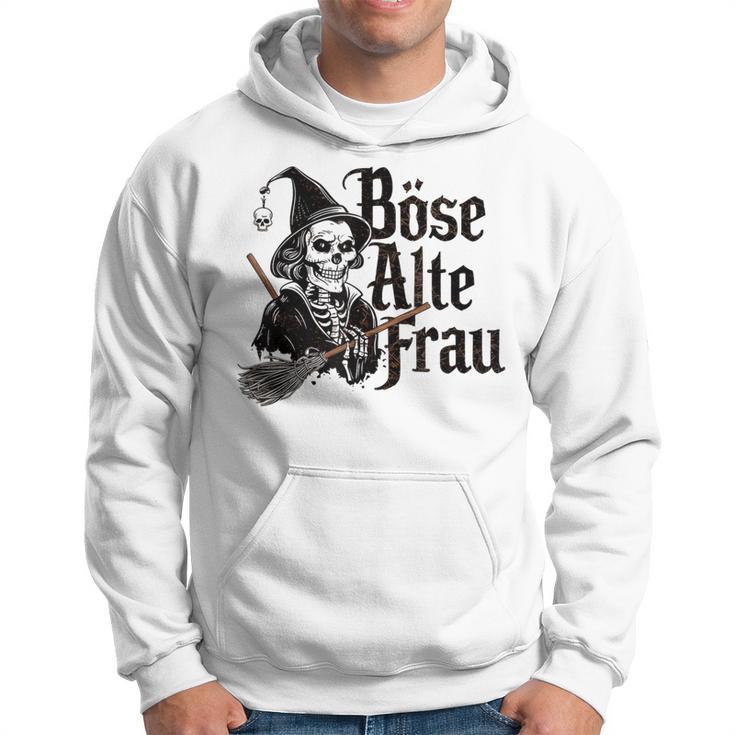 Böse Alte Frau Langarm Böse Alte Frau Kapuzenpullover