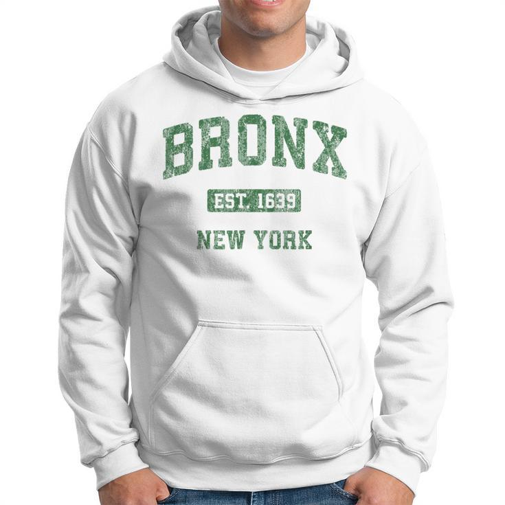Bronx New York Ny Vintage Athletic Sports Hoodie