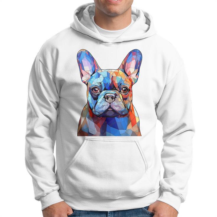 Cabeza De Bulldog Francés Cara Perro Amantes Arte Frenchie Dog Sudadera