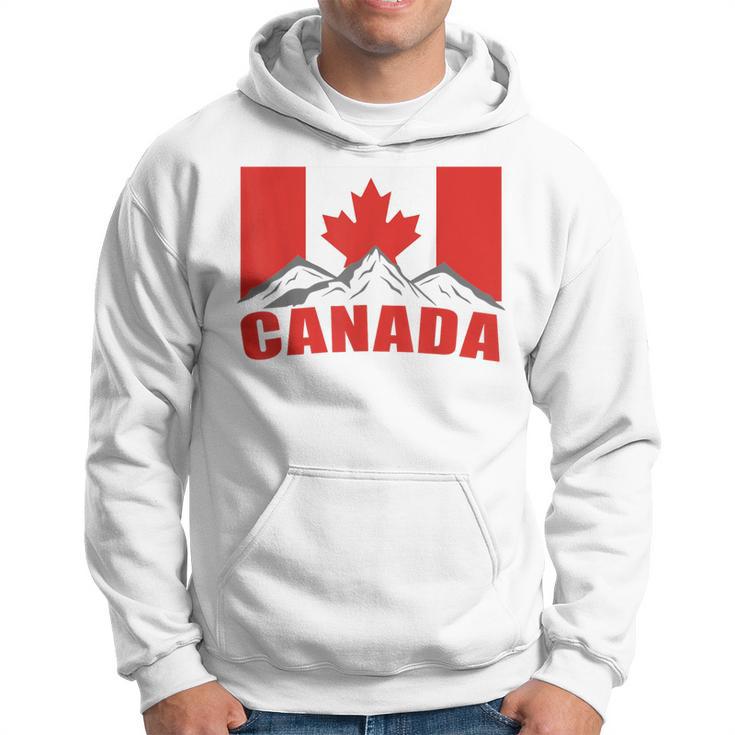 Canadian Canada Flag Excavator Kapuzenpullover