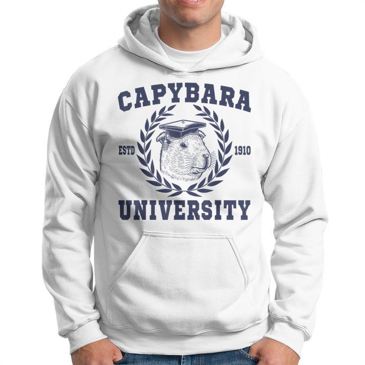 Capybara University Capybara Meme Lover Hoodie