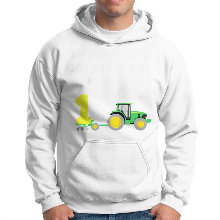 Children's 1St Birthday Ich Bin Schon 1 Jahre Tractor Tractor Hoodie