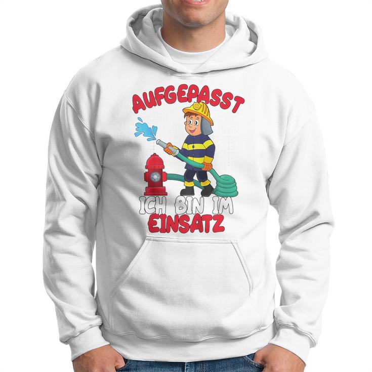 Children's Aufgepasst Ich Bin Im Einsatz Kapuzenpullover