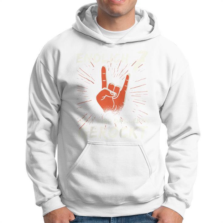 Children's Birthday Endlich 7 Jetzt Wird Das Leben Gerockt Hoodie