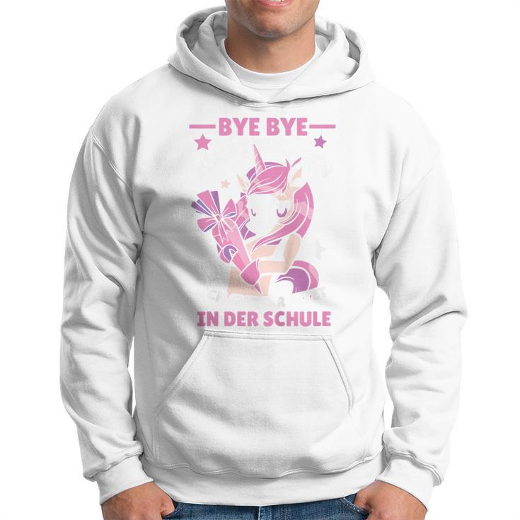 Children's Bye Bye Kindergarten Ich Glitzer In Der Schule Cute Unicorn Hoodie