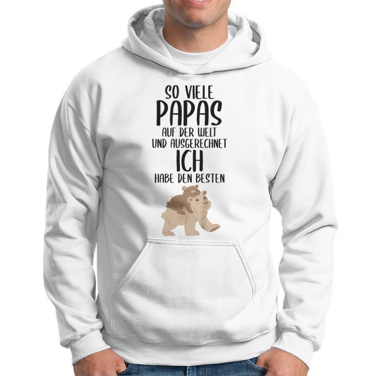 Children's Ich Habe Den Beste Papa Der Welt Ich 80 Kapuzenpullover