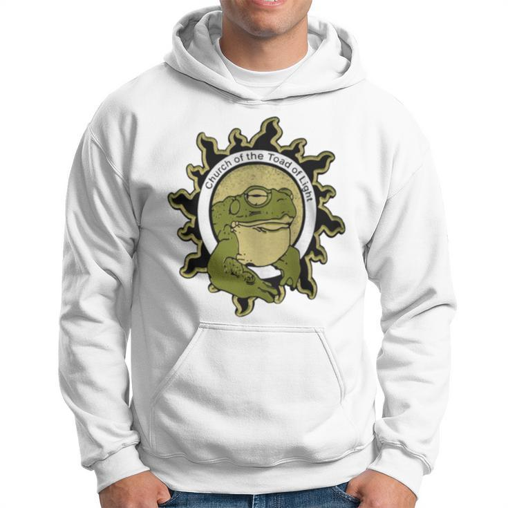 Church Of The Toad Of Light Sonoran Desert Bufo Toad Hoodie