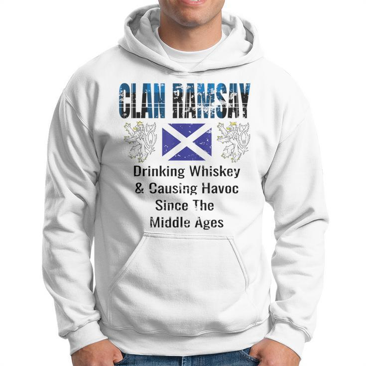 Clan Ramsay Tartan Scottish Family Name Scotland Pride Hoodie