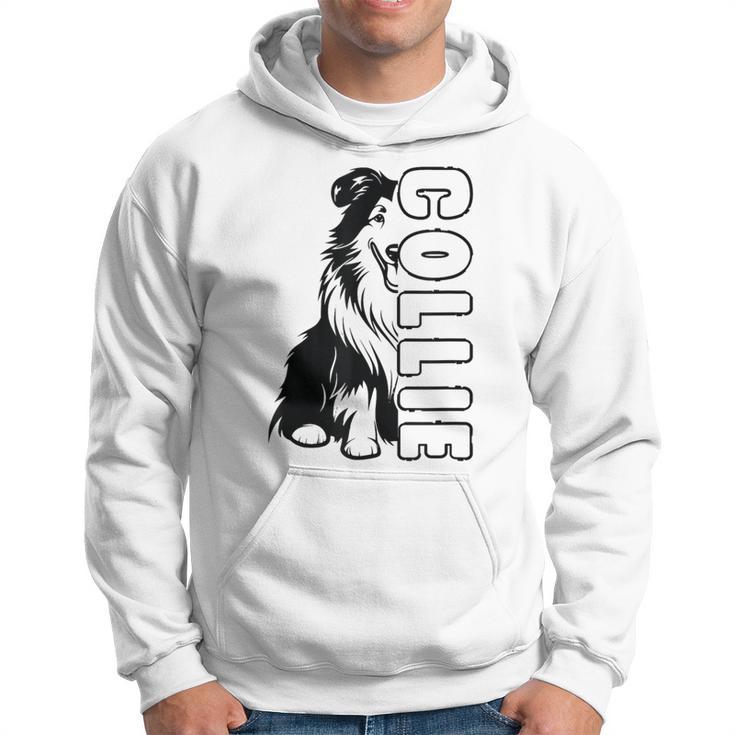 Collie Langhaarcollie Hund Herrchen Frauchen Hunde Hoodie