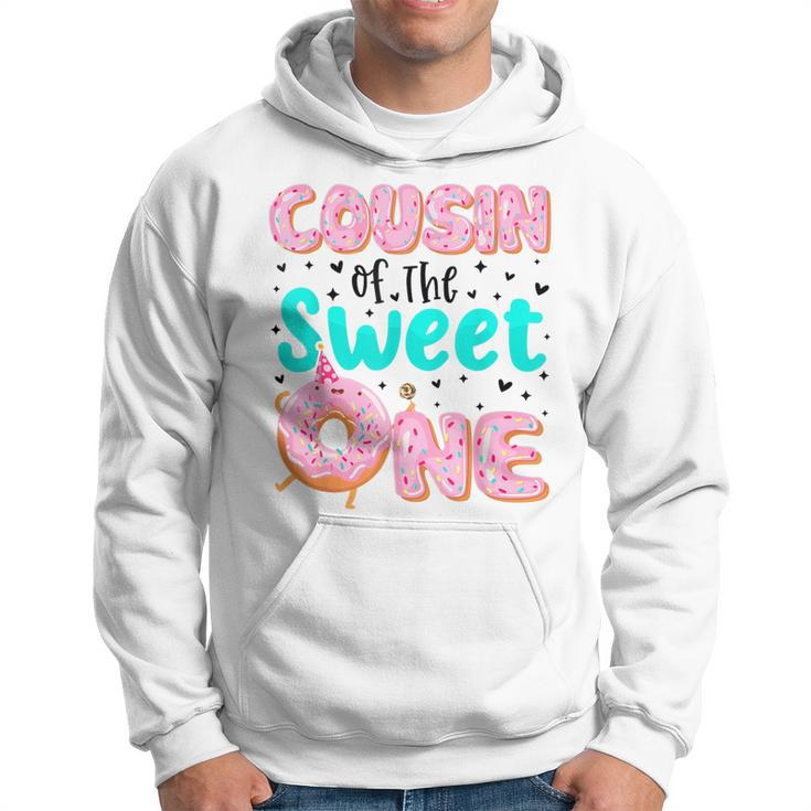 Cousin Of The Sweet One First Birthday Matching Family Donut Hoodie