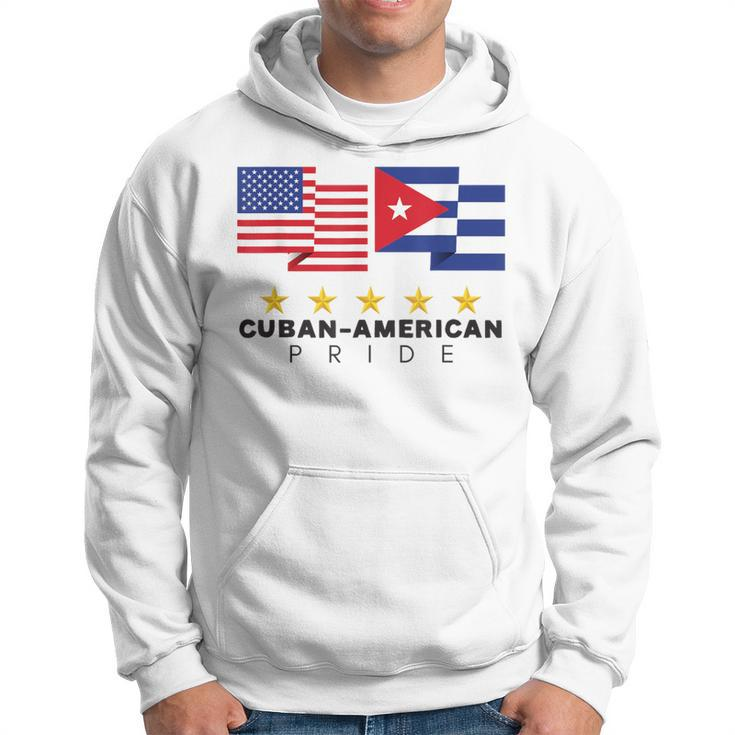 Cuban American Pride Patriotic Usa & Cuban Flags Hoodie