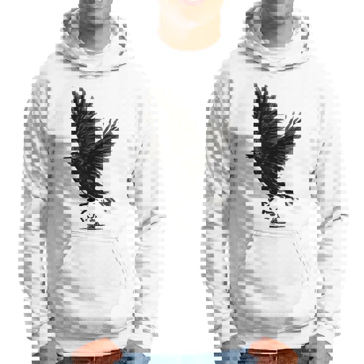 Cuervo Pájaro Cuervo Tatuaje Sudadera