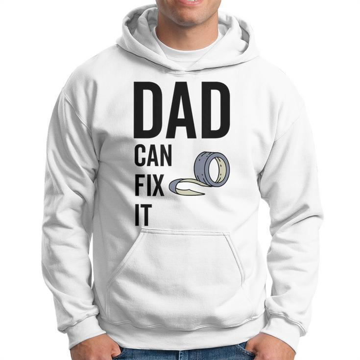 Dad Can Fit It Handyman Diy Duct Tape Father's Day Hoodie